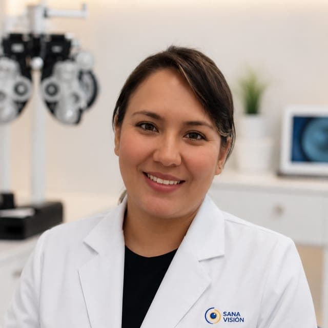 Mariana Arteaga, Optómetra en Cayambe